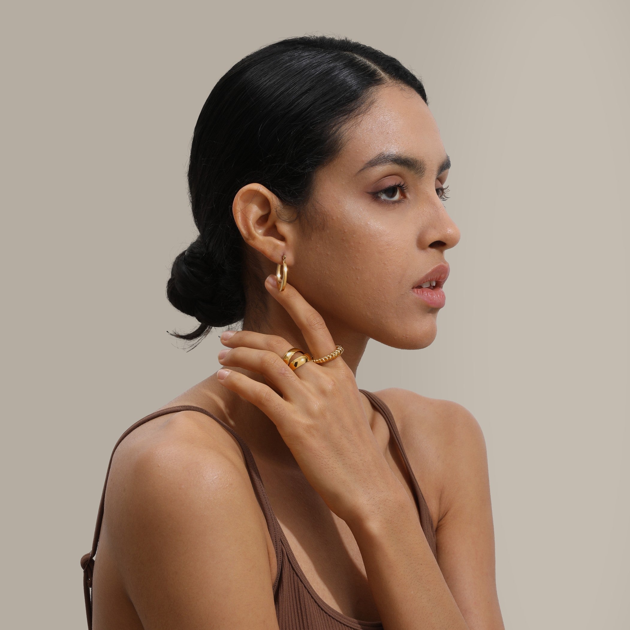 The bacchus earrings