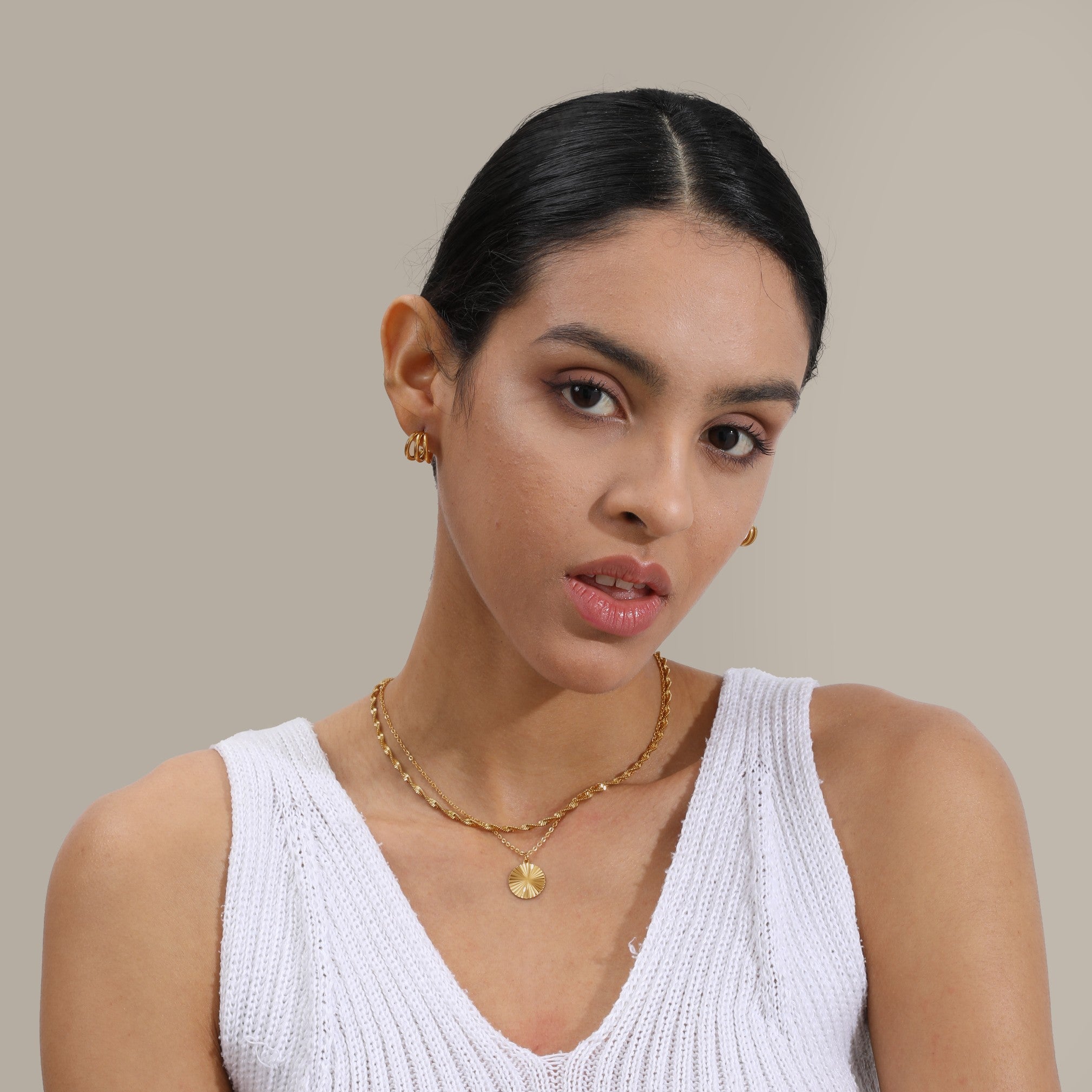 The twisted chain necklace