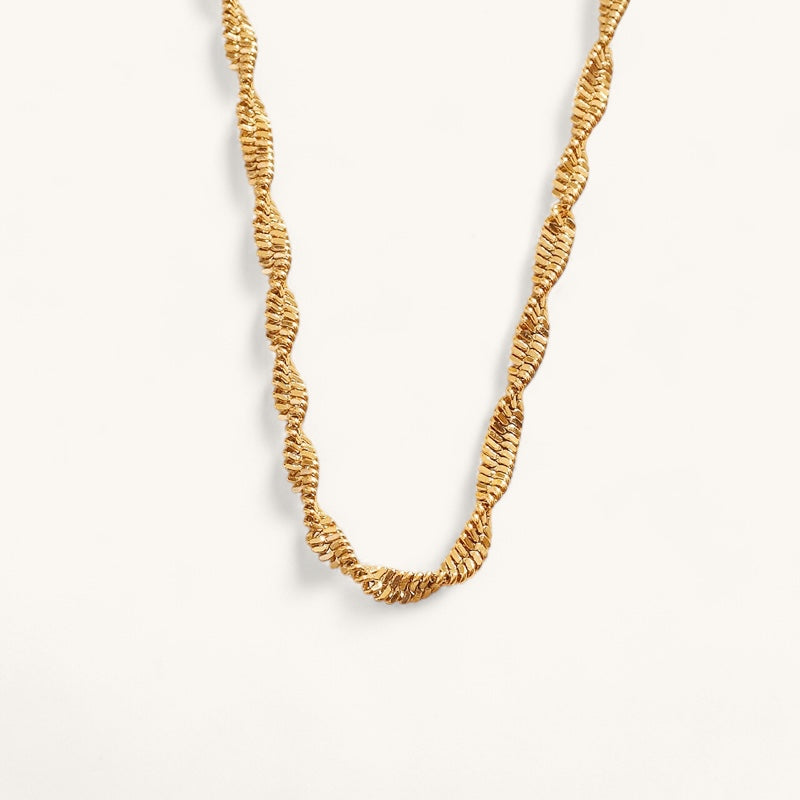 The twisted chain necklace