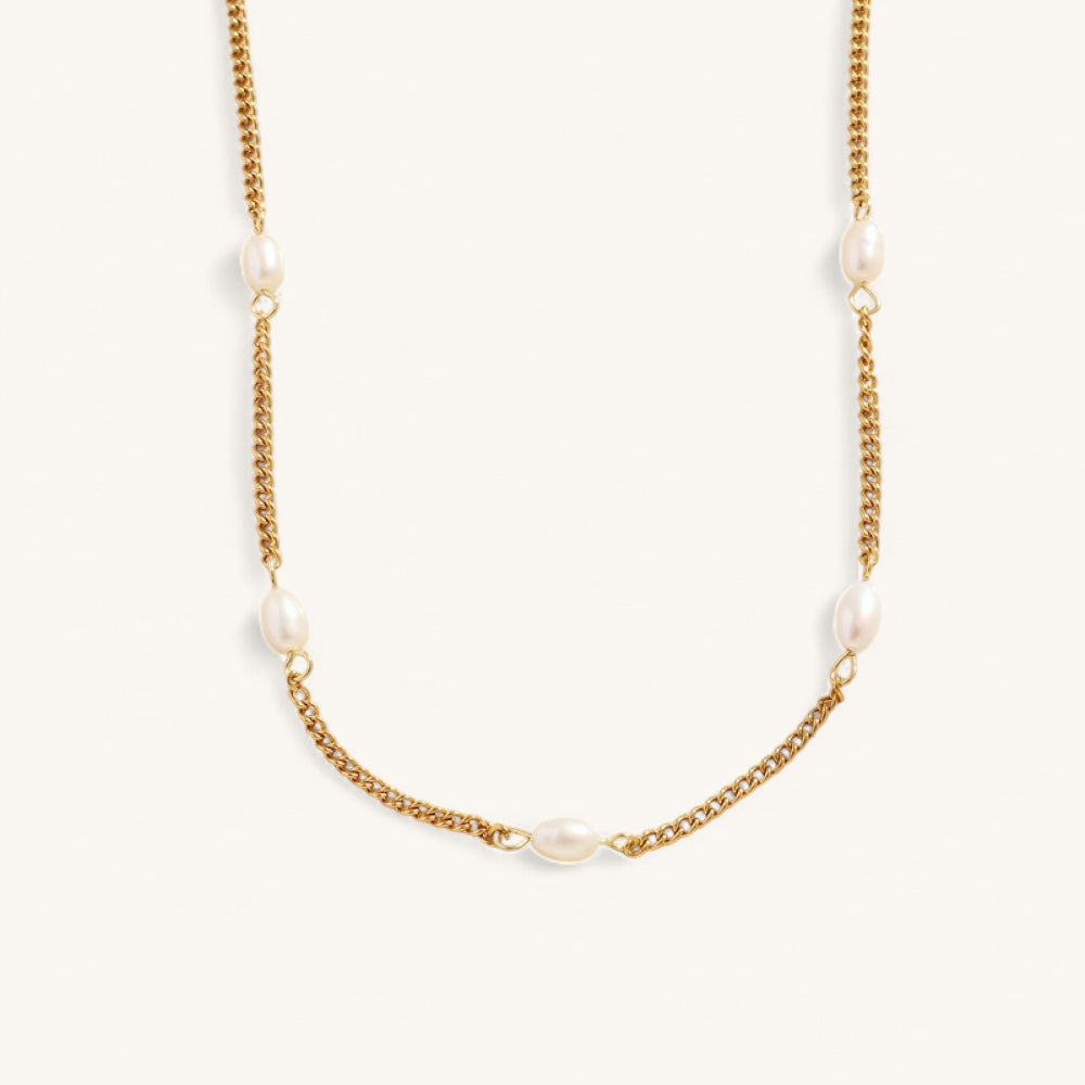 The pearl necklace