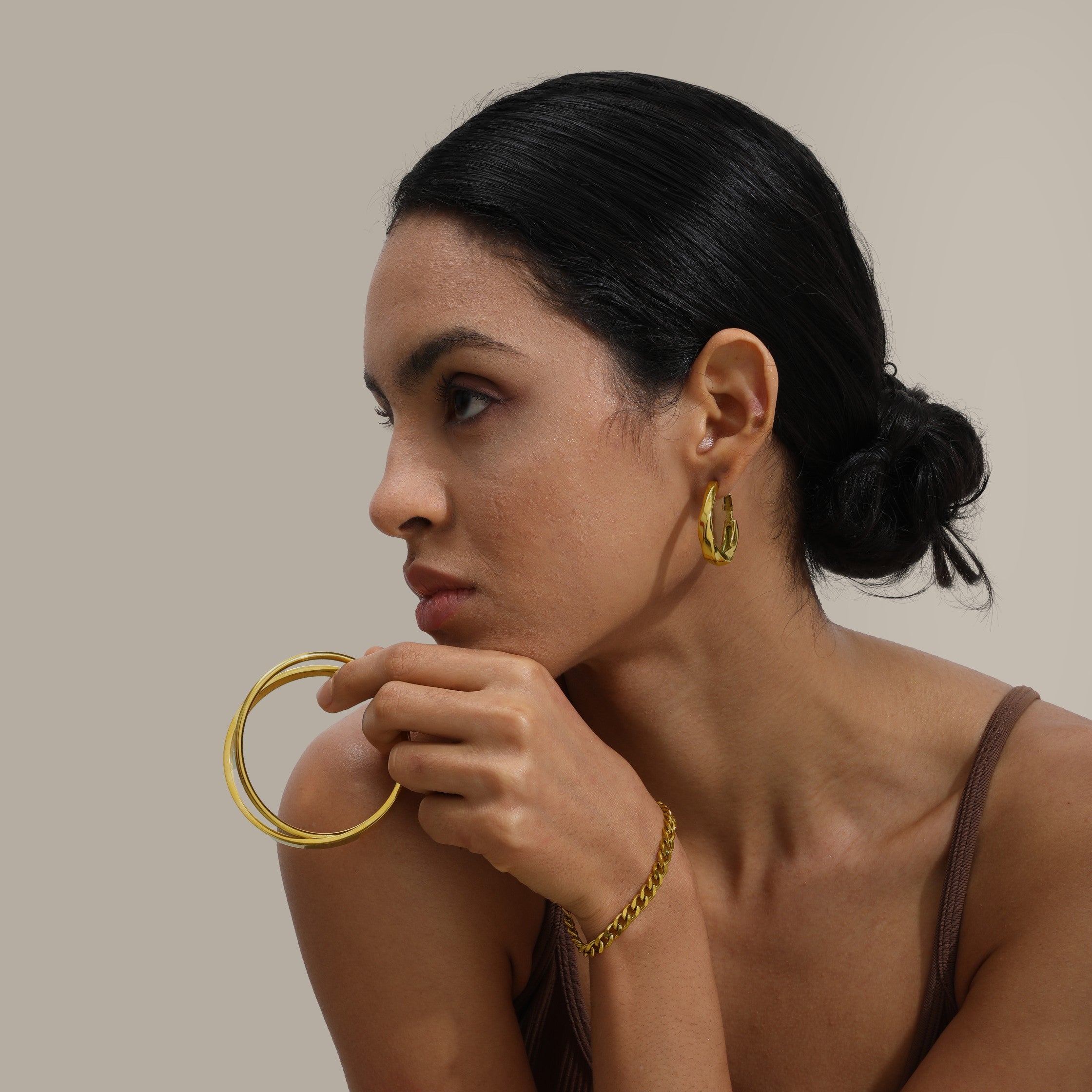 The flora earrings