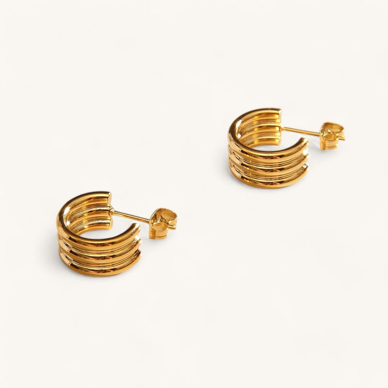 The julia hoop earrings