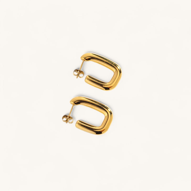Charlie Mini Hoop in Gold
