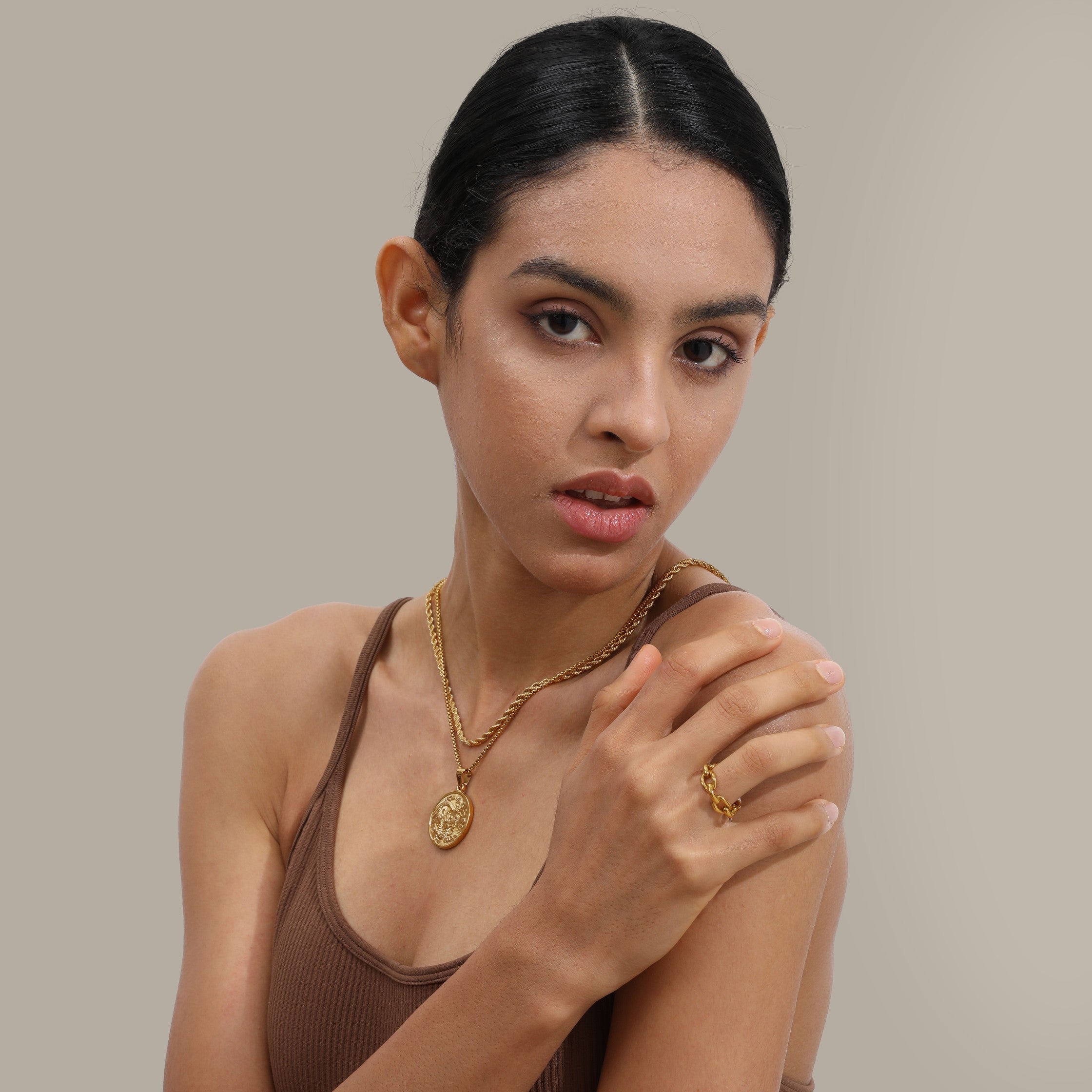 The rope chain necklace