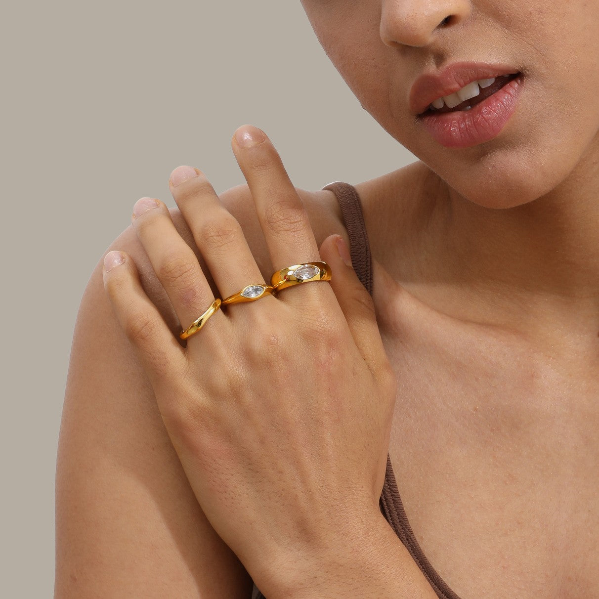The diamond cyclops ring