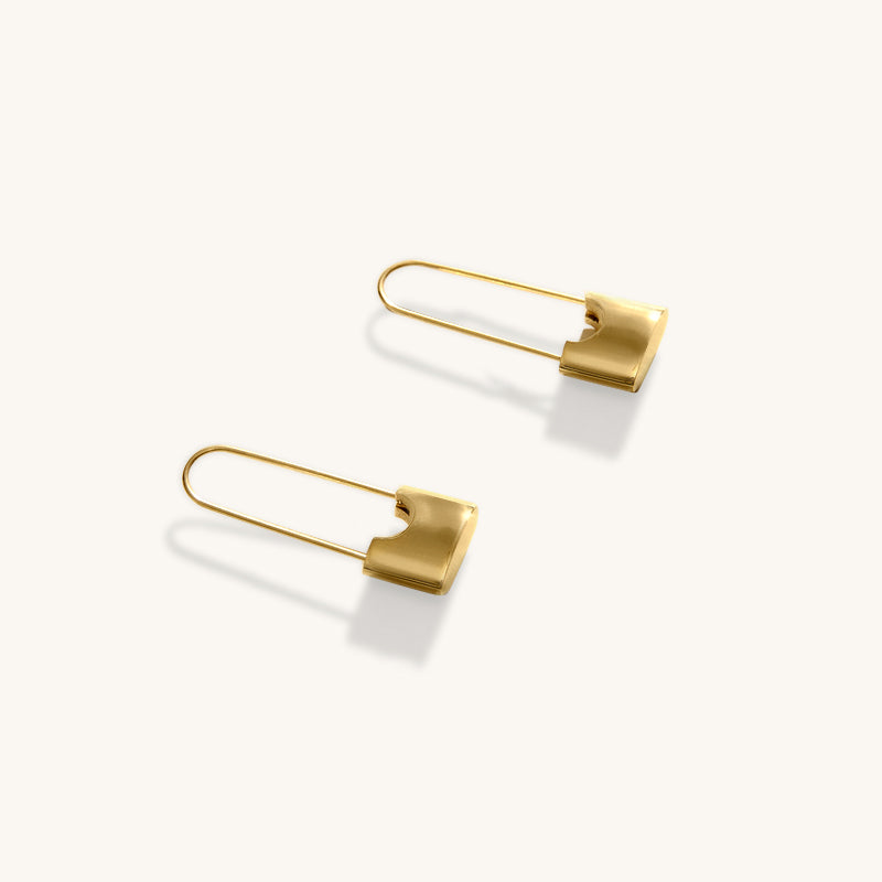 The lock it earrings