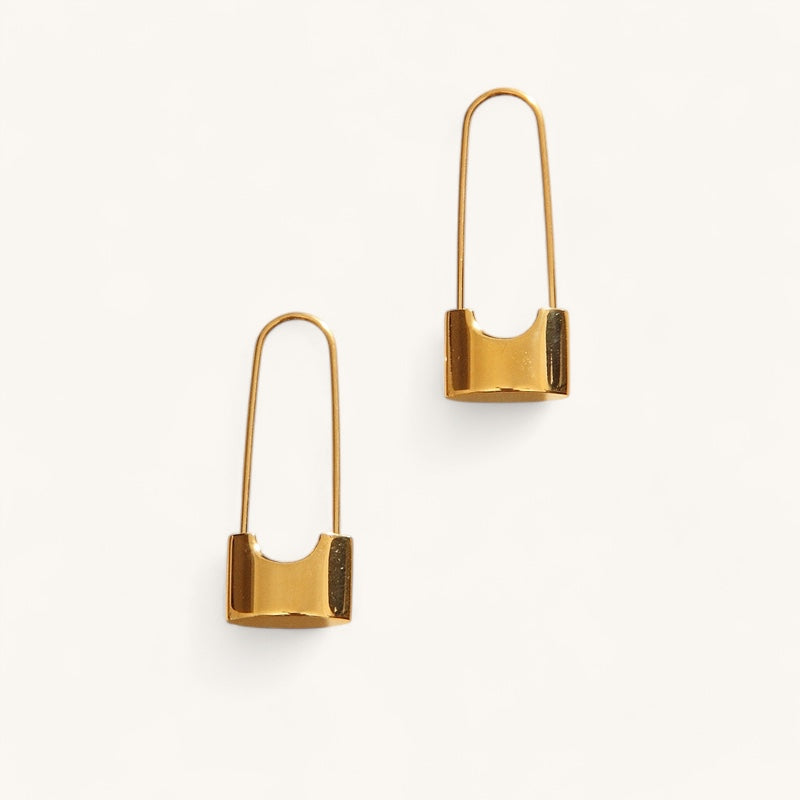 The lock it earrings