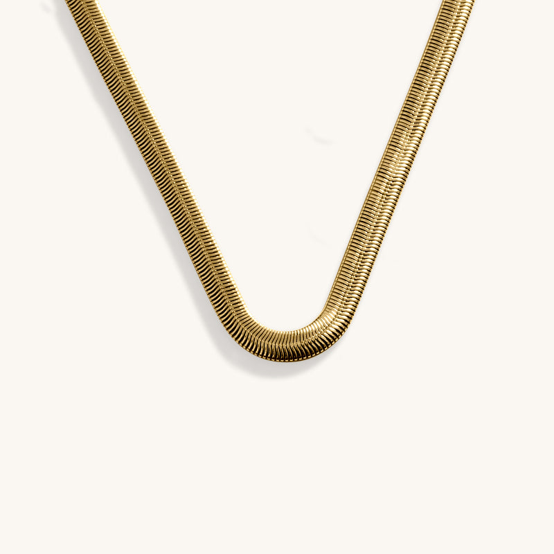 The snakey chain necklace