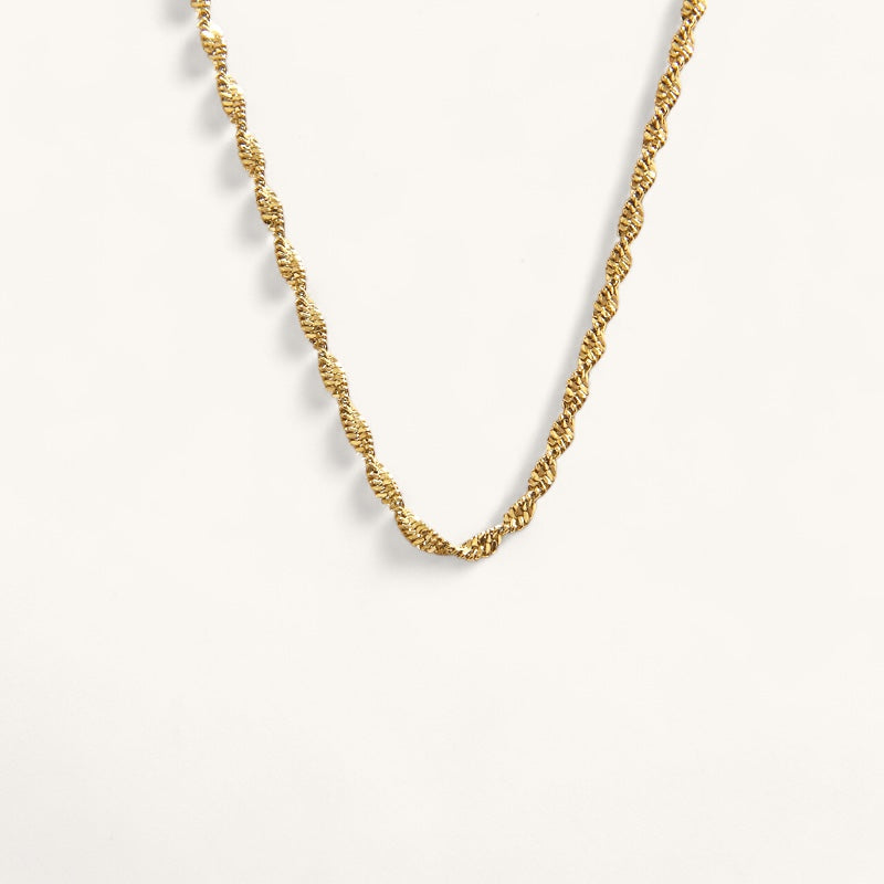 The twisted chain necklace