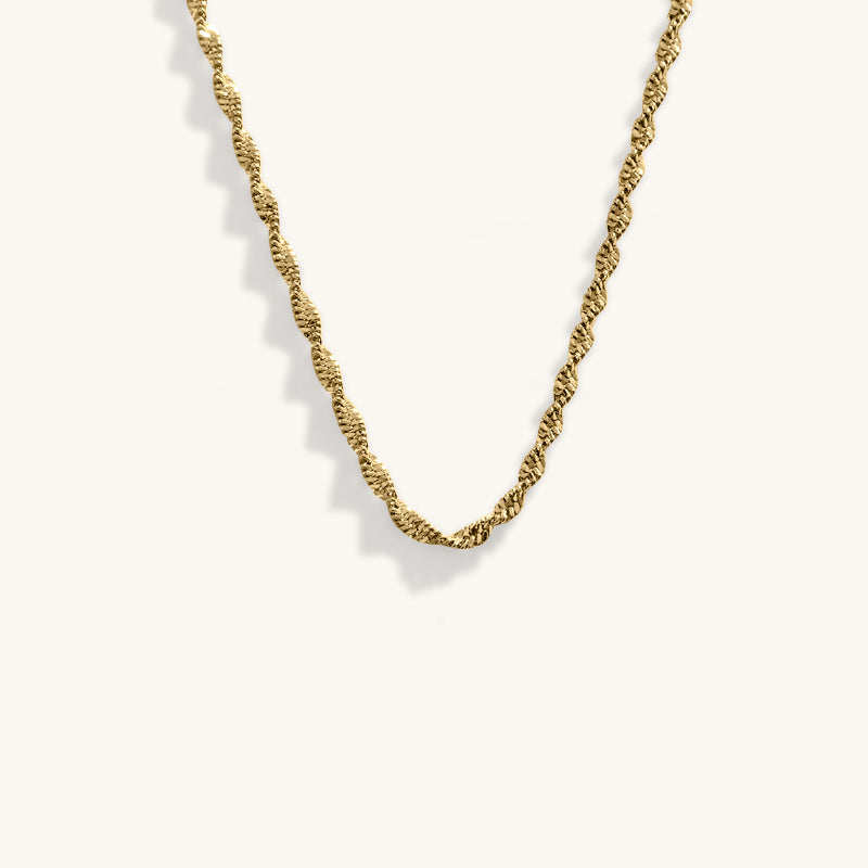 The twisted chain necklace