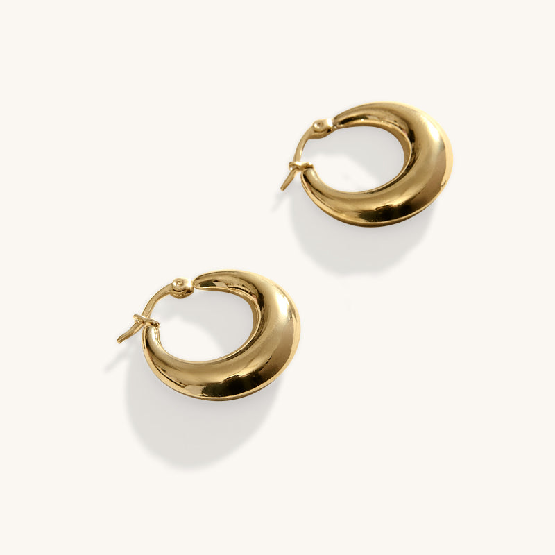 THE HARP HOOP EARRINGS · Milou