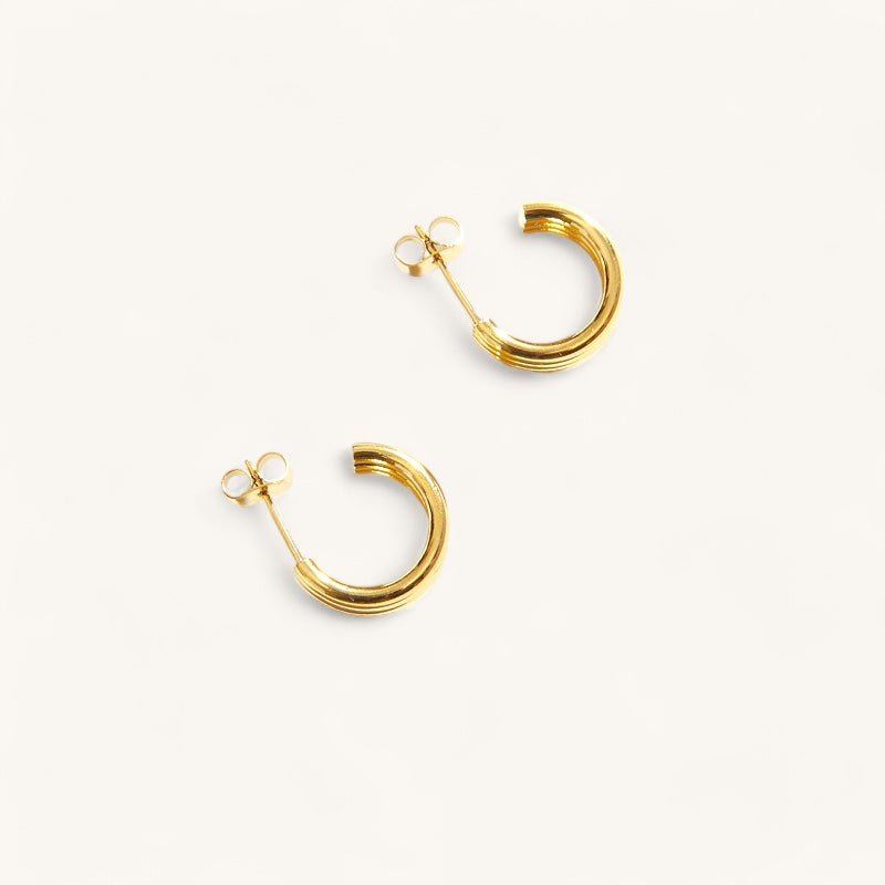 The julia hoop earrings