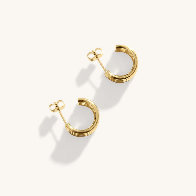 The julia hoop earrings