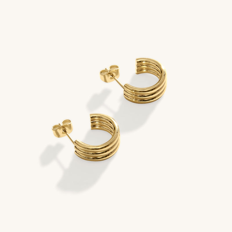 The julia hoop earrings