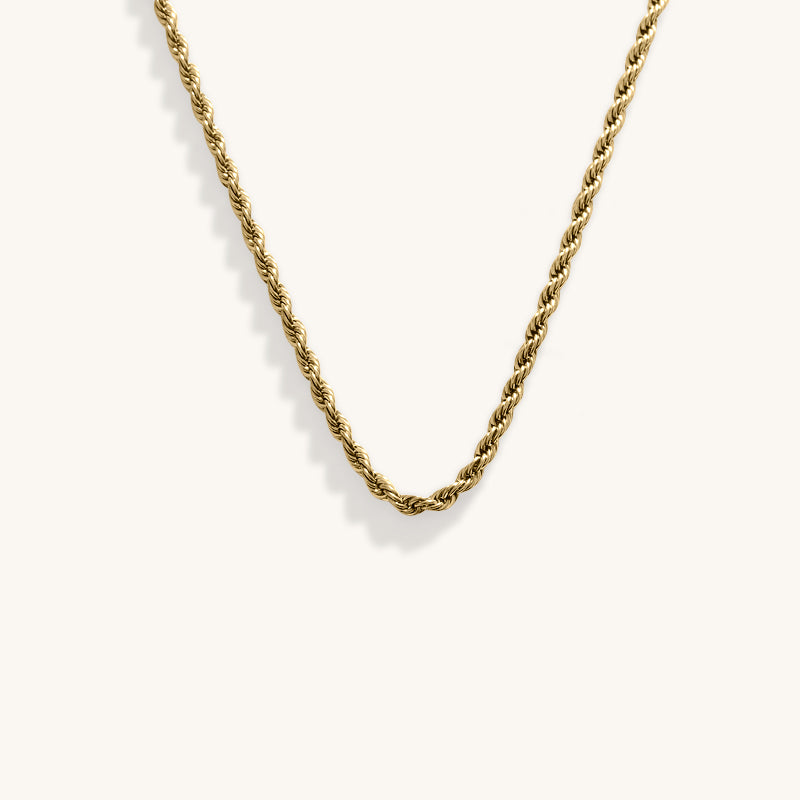 The rope chain necklace