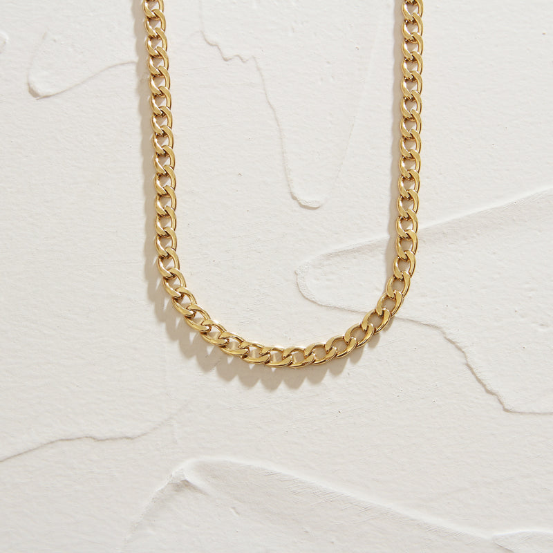 THE BOX LINK CHAIN NECKLACE