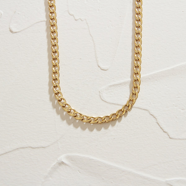 THE BOX LINK CHAIN NECKLACE – Milou